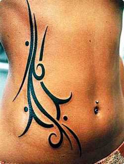 Tattoo Design on Mod  Le Dessin De Tatouage Tribal
